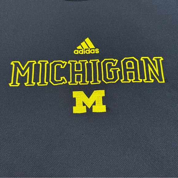 Adidas ClimaWarm Michigan Wolverines Sweatshirt Men’s Sz XXL - Picture 2 of 6